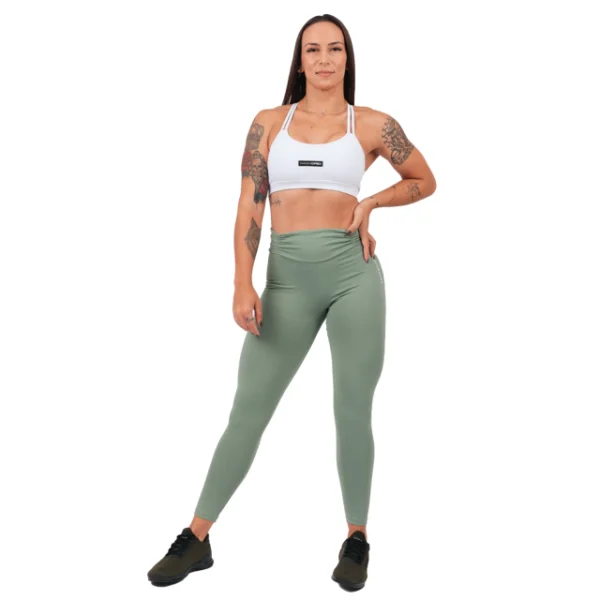 LEGGING CÓS DRAPEADA VERDE AURA