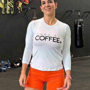 Camiseta Manga Longa Branca Dryfit