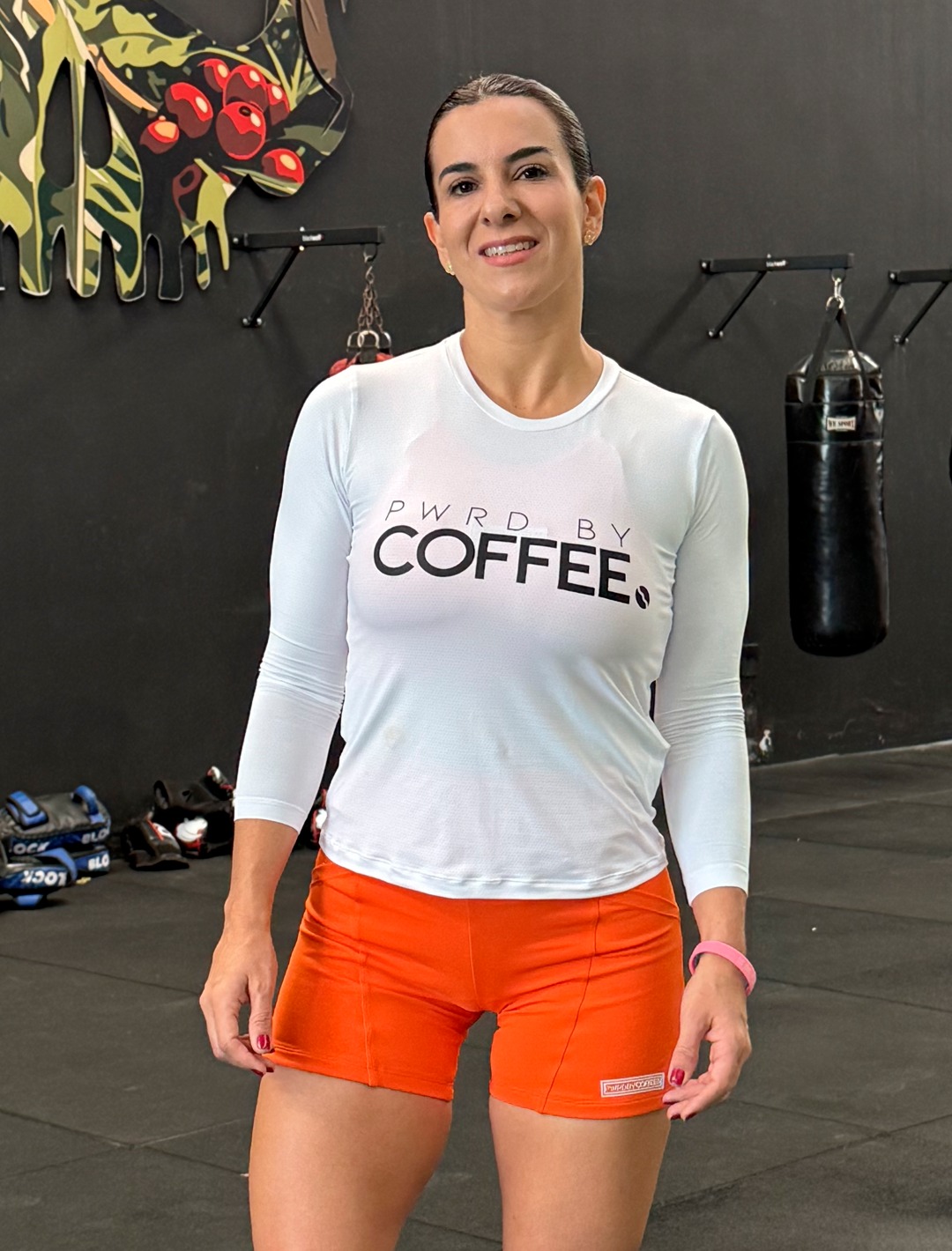 Camiseta Manga Longa Branca Dryfit