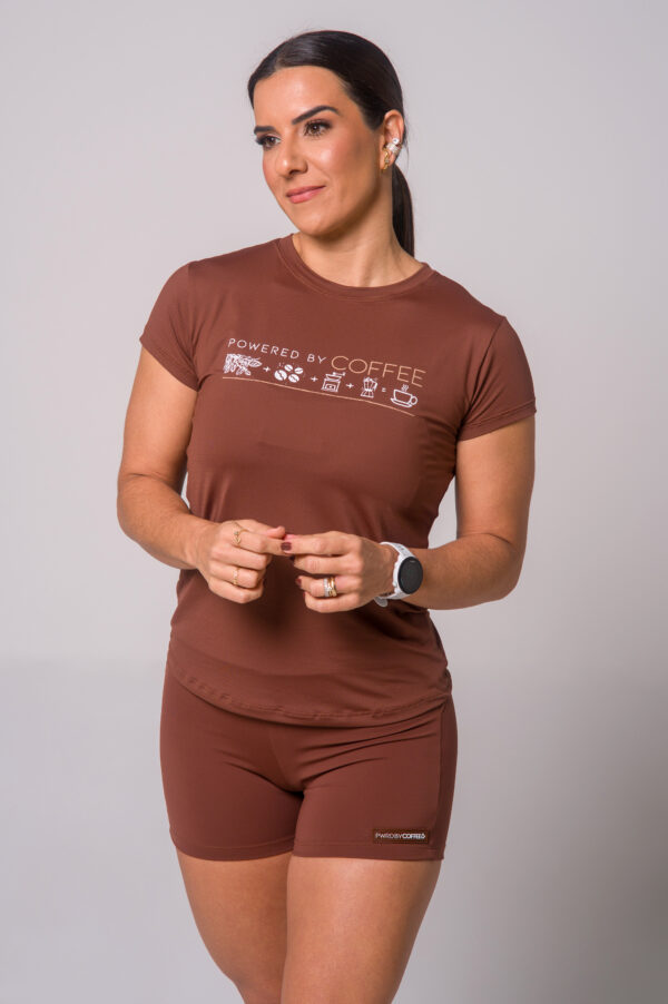 CAMISETA BABY LOOK CHOCOLATE - Imagem 2