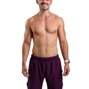 BERMUDA SQUAT ROXO AMORA