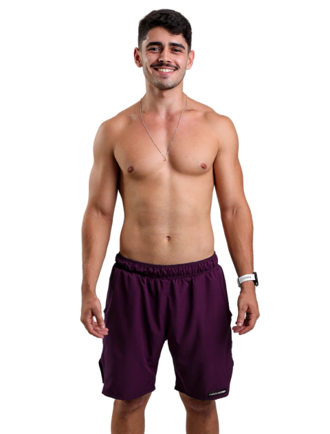 BERMUDA SQUAT ROXO AMORA