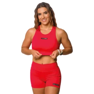 SHORTS EMPINA VERMELHO