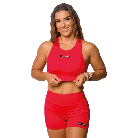 SHORTS EMPINA VERMELHO