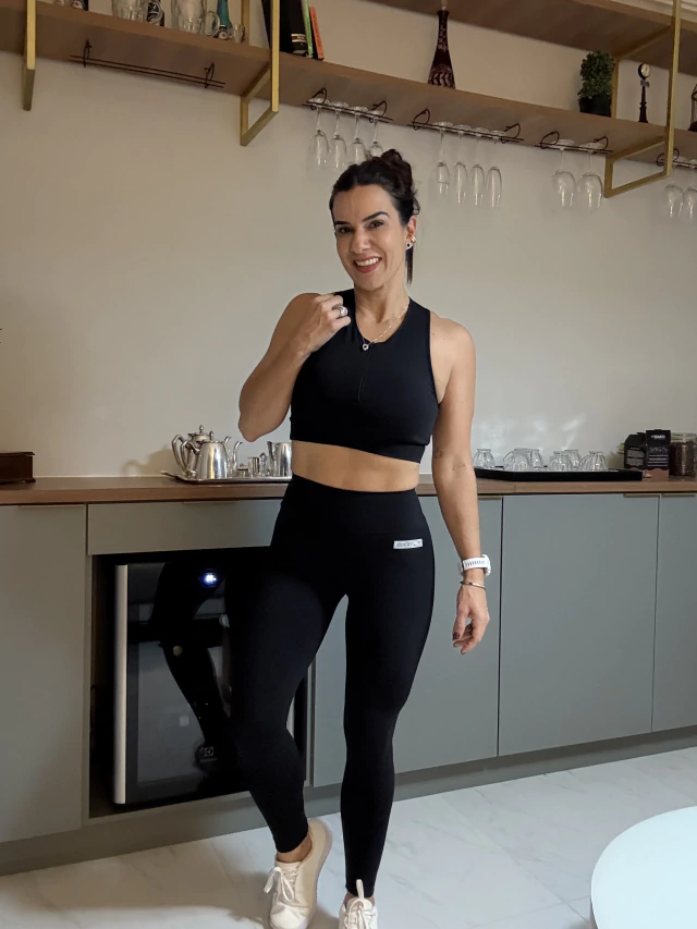 LEGGING REMEMBER PRETA