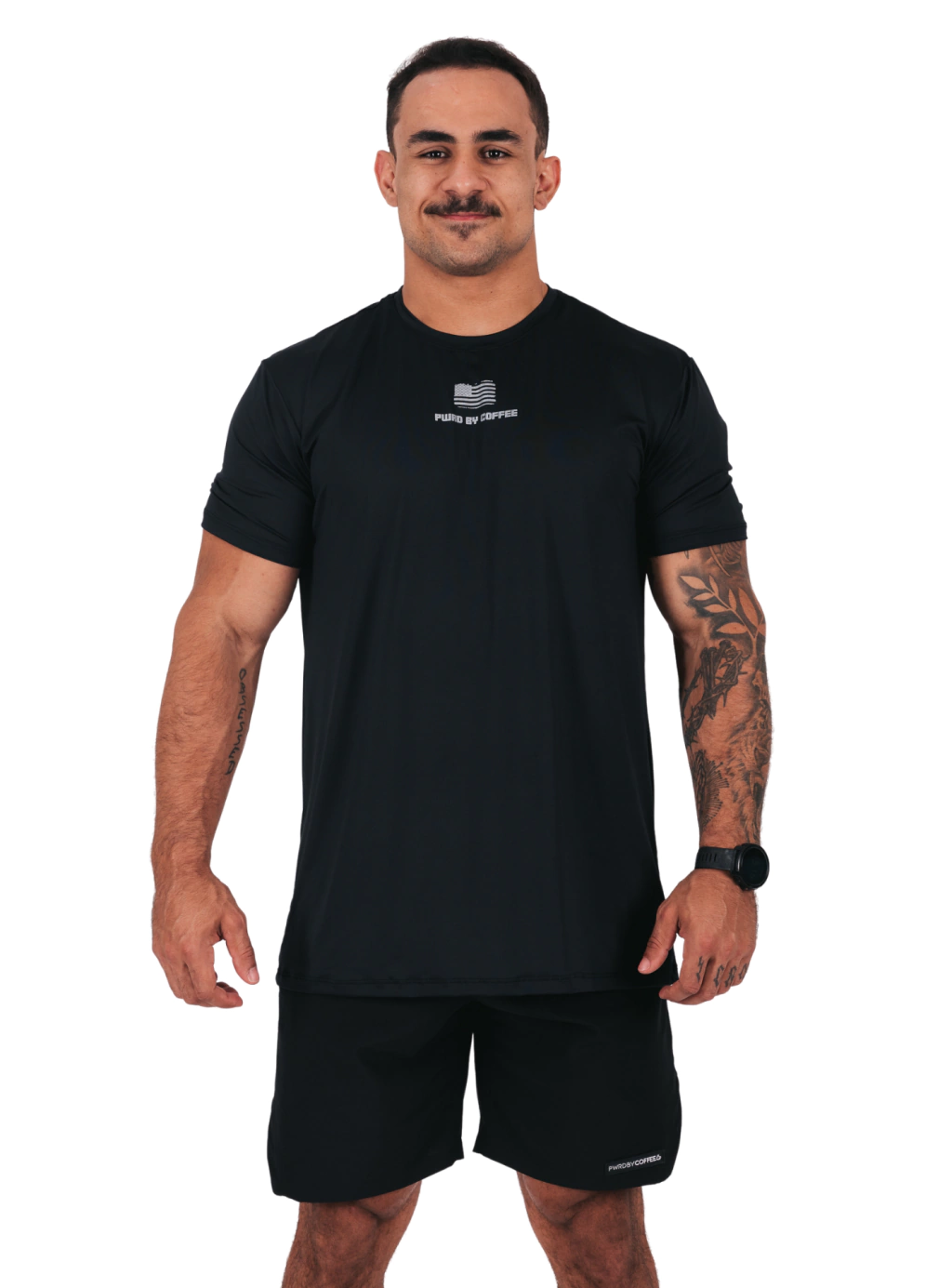 CAMISETA DRYFIT AIRFLEX BANDEIRA PRETA