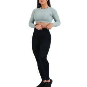 LEGGING DRAPEADA PRETA