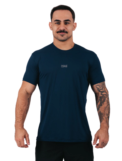 CAMISETA MASC DRYFIT AZUL MARINHO