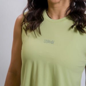 CROPPED ISA PISTACHE