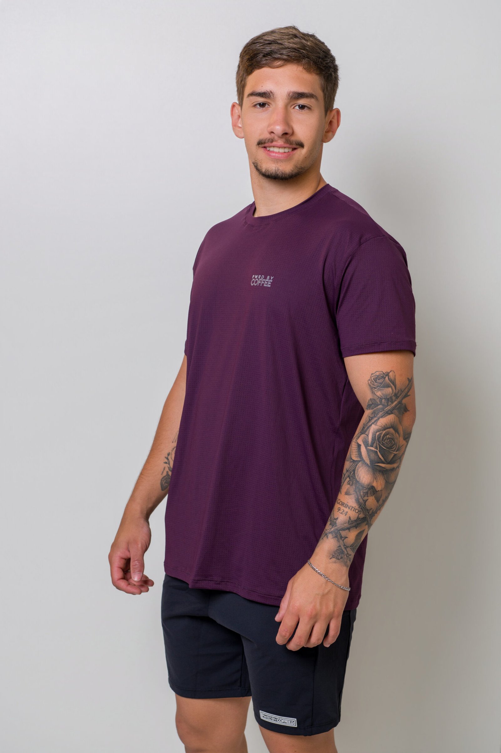 CAMISETA MASC DRYFIT ROXA