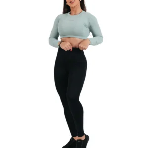 LEGGING DRAPEADA PRETA