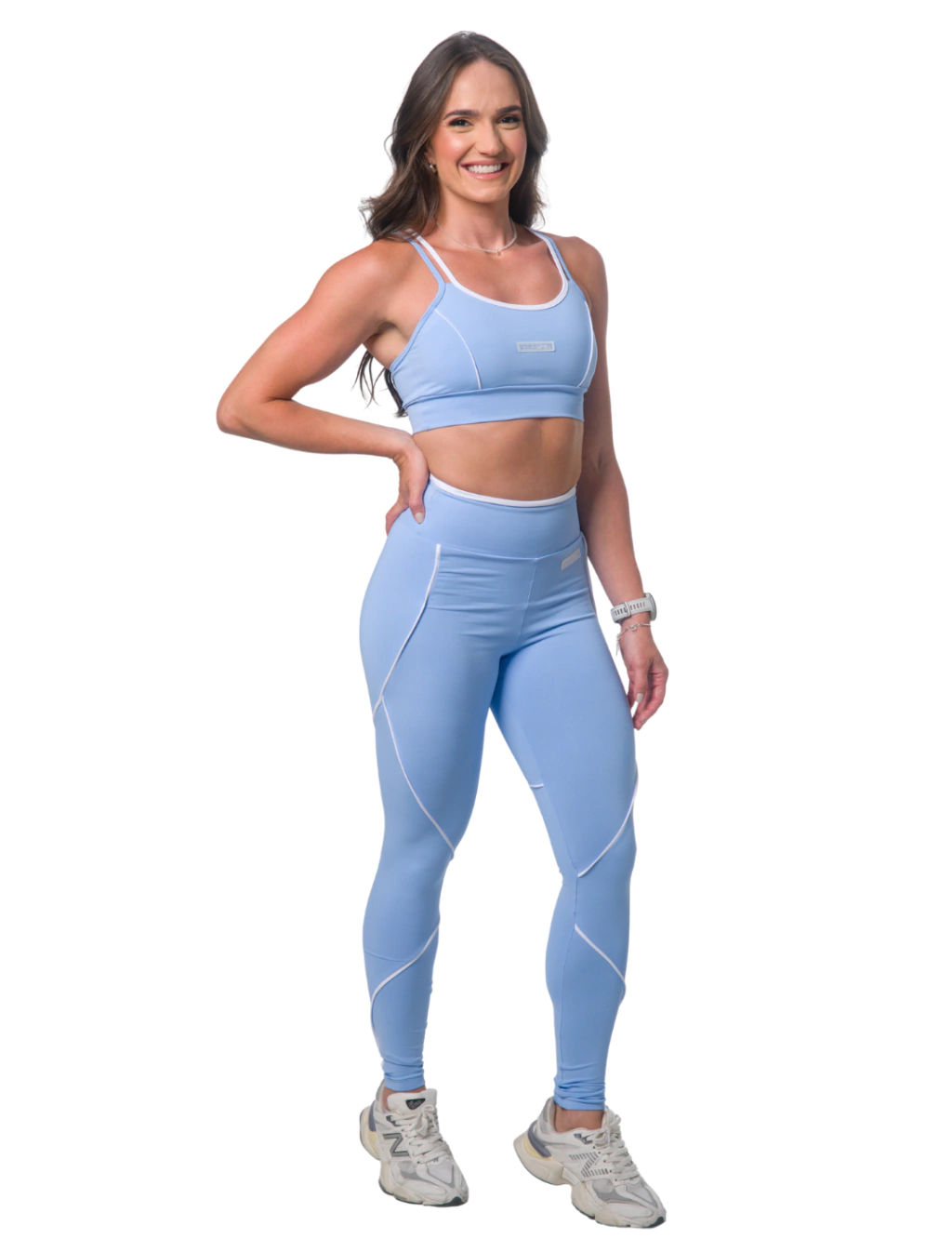 LEGGING AZUL VIÉS - Imagem 3
