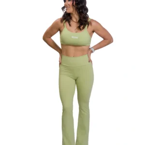 LEGGING FLARE PISTACHE